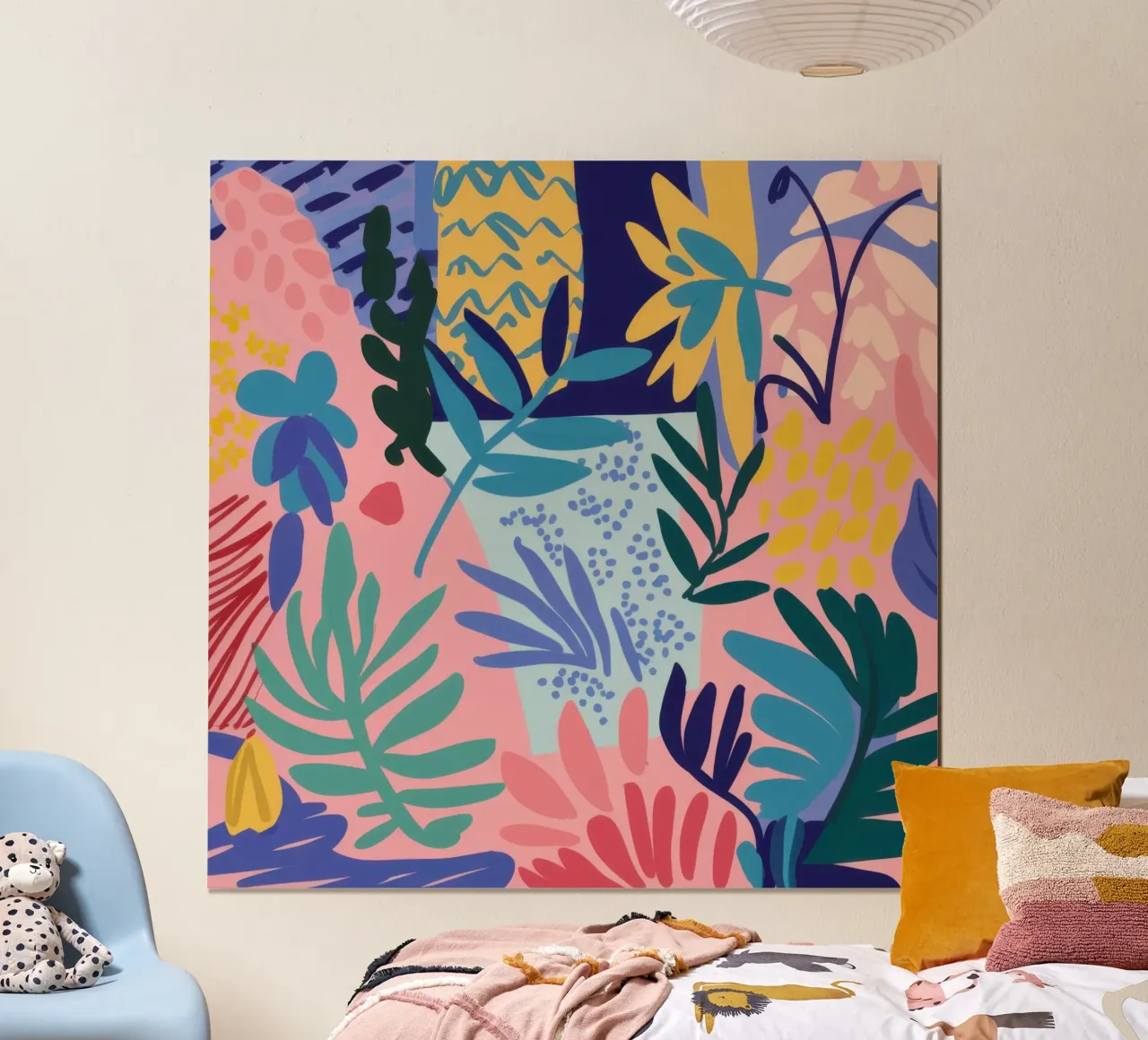 Modello Giungla notturna poster da Enter Bloom