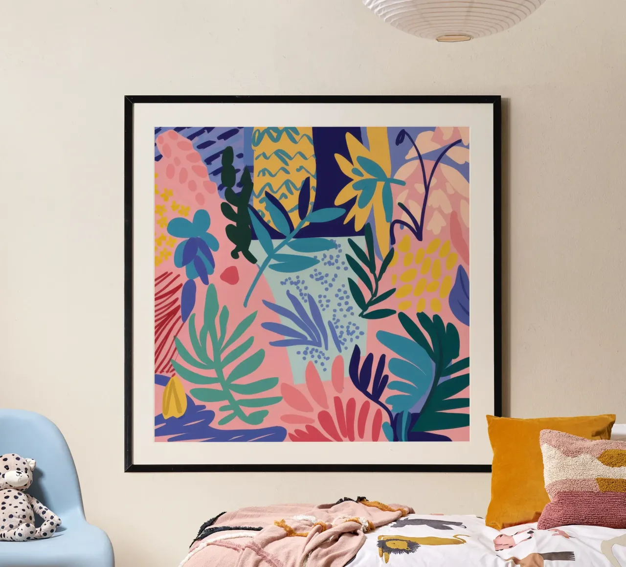 Modello Giungla notturna poster da Enter Bloom