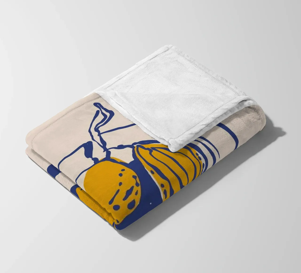 Boho Food 7 Lemon Drops coperta in pile da Boho Print Collection