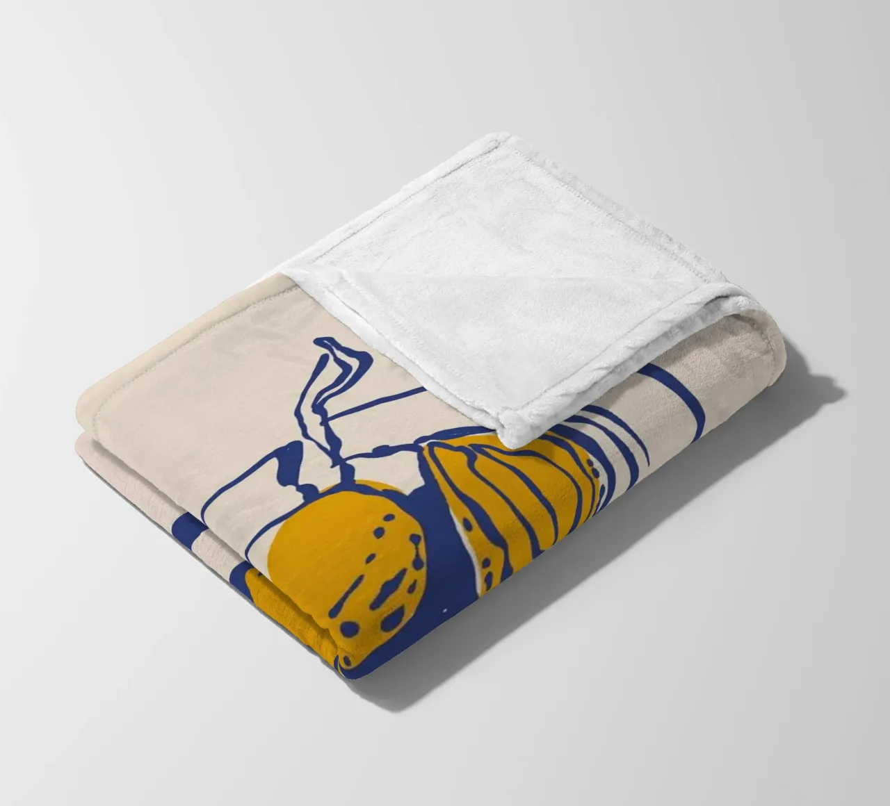 Boho Food 7 Lemon Drops coperta in pile da Boho Print Collection