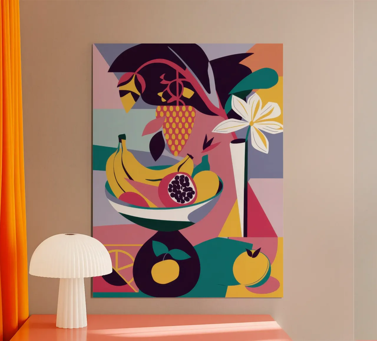 Armonia di frutta barocca poster da Sure Paint