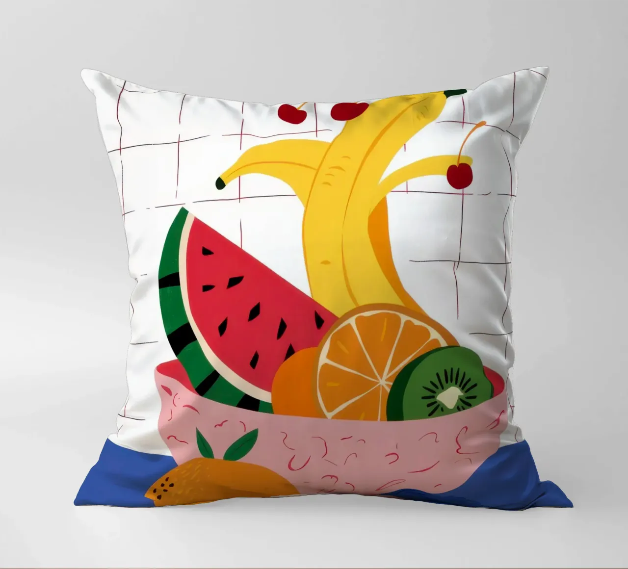 Cornucopia con ciotola di frutta cuscino da Frame Aura