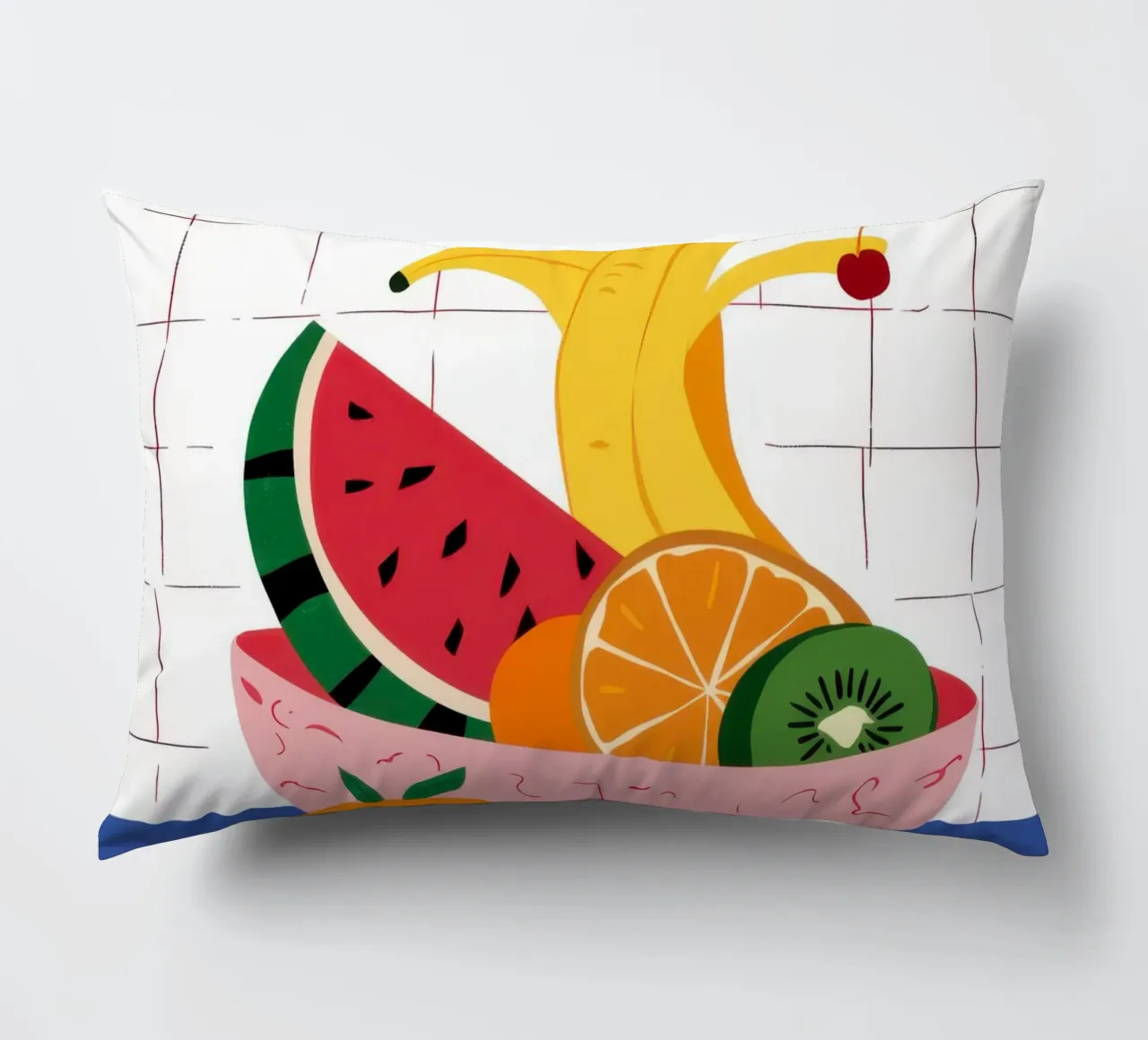 Cornucopia con ciotola di frutta cuscino da Frame Aura