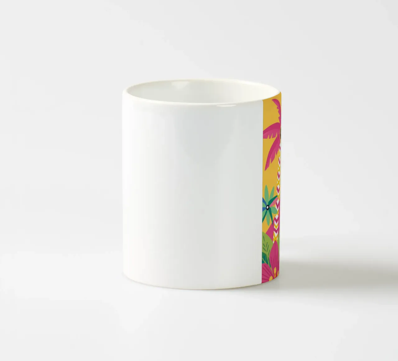 Totem tucano tropicale tazza in ceramica da Frame Aura