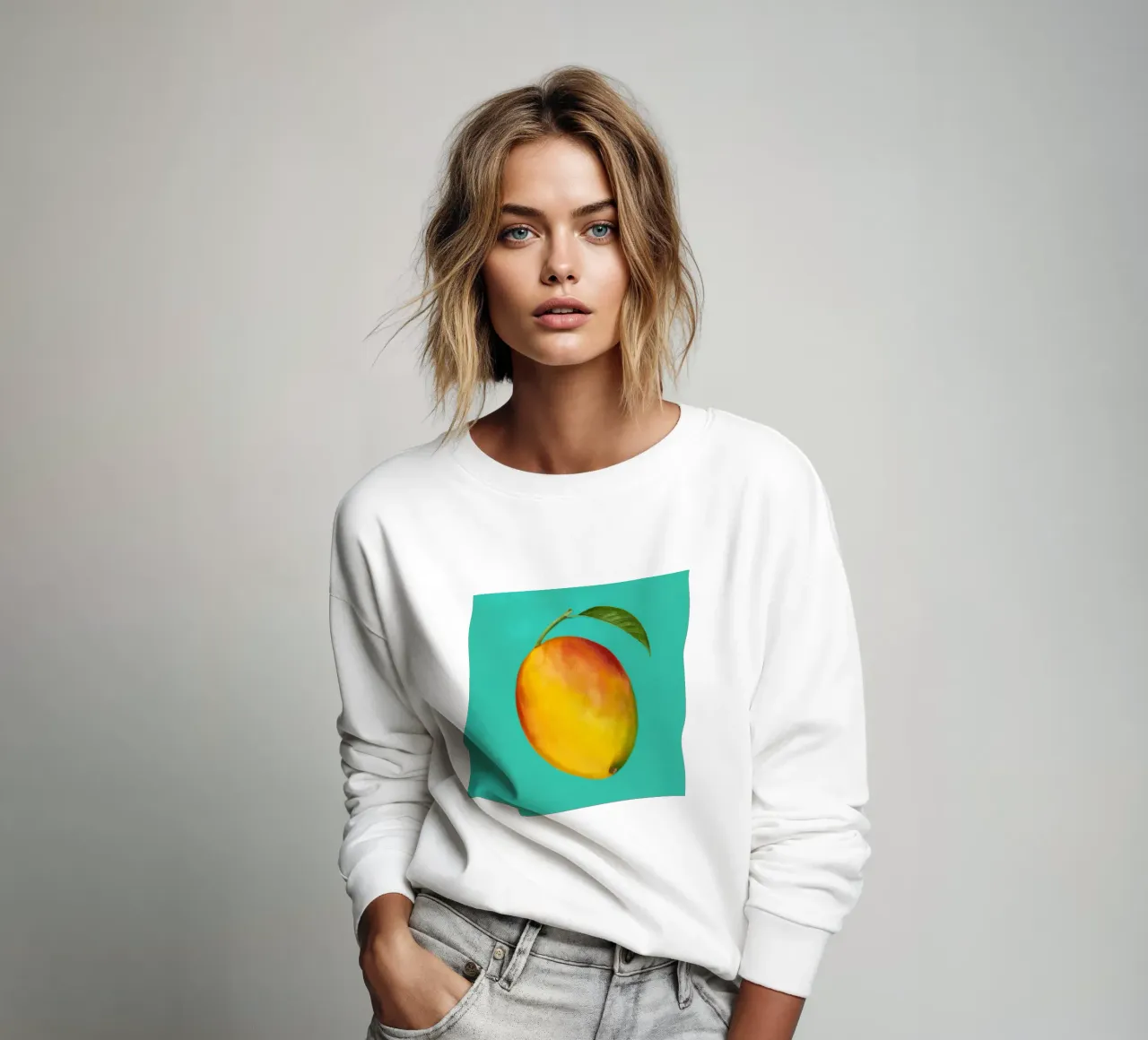 Mango maturo e pittorico felpa da Frame Aura