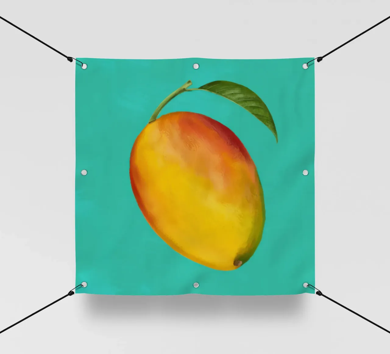 Mango maturo e pittorico telo in pvc da Frame Aura