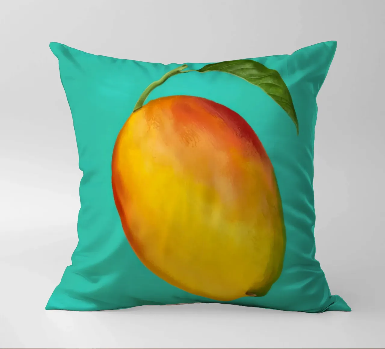 Mango maturo e pittorico cuscino da Frame Aura