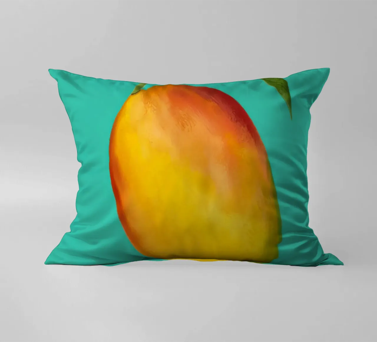 Mango maturo e pittorico cuscino da Frame Aura