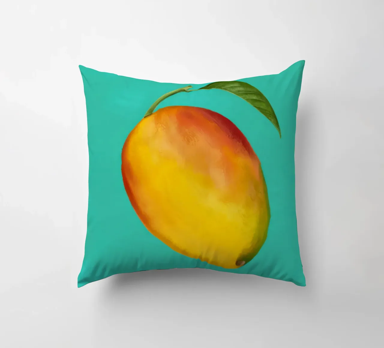Mango maturo e pittorico cuscino da Frame Aura