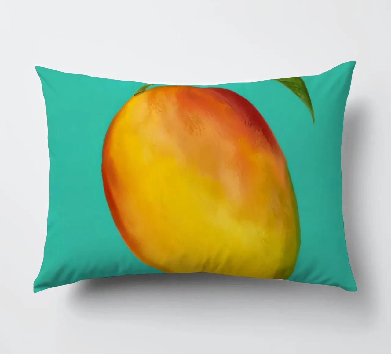 Mango maturo e pittorico cuscino da Frame Aura