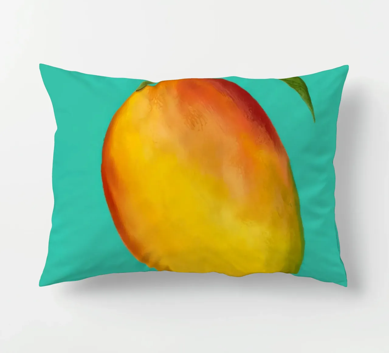 Mango maturo e pittorico cuscino da Frame Aura