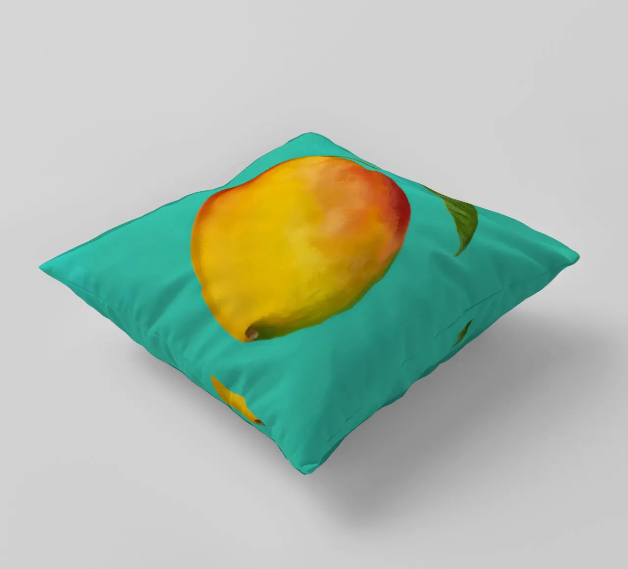 Mango maturo e pittorico cuscino da Frame Aura