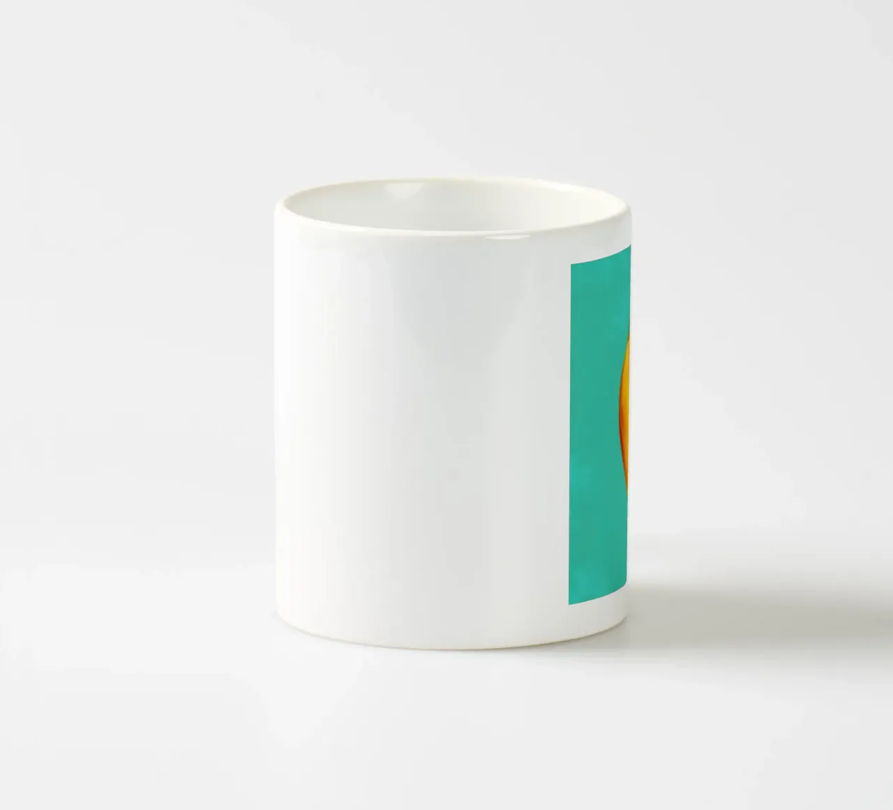 Mango maturo e pittorico tazza in ceramica da Frame Aura