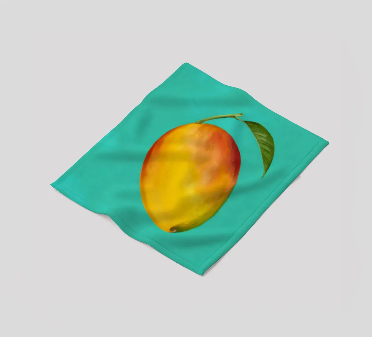 Mango maturo e pittorico coperta in pile da Frame Aura