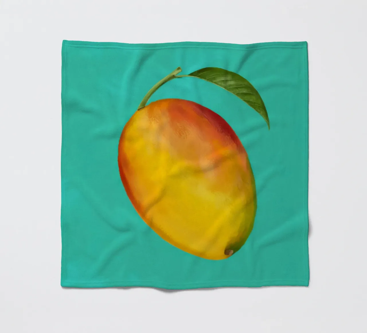 Mango maturo e pittorico coperta in pile da Frame Aura