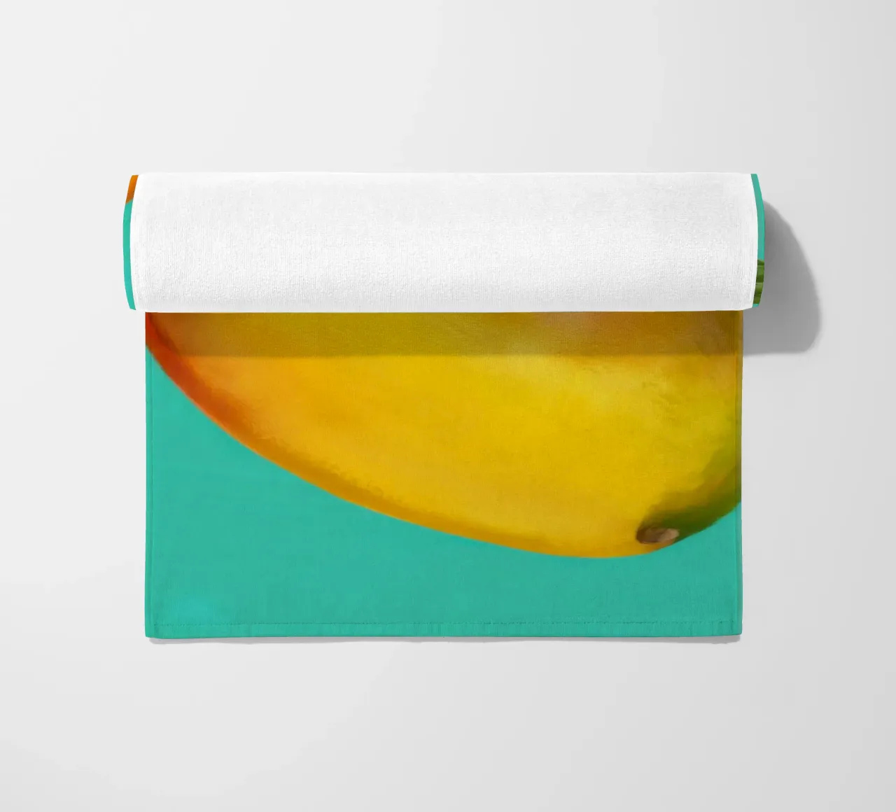 Mango maturo e pittorico telo mare da Frame Aura