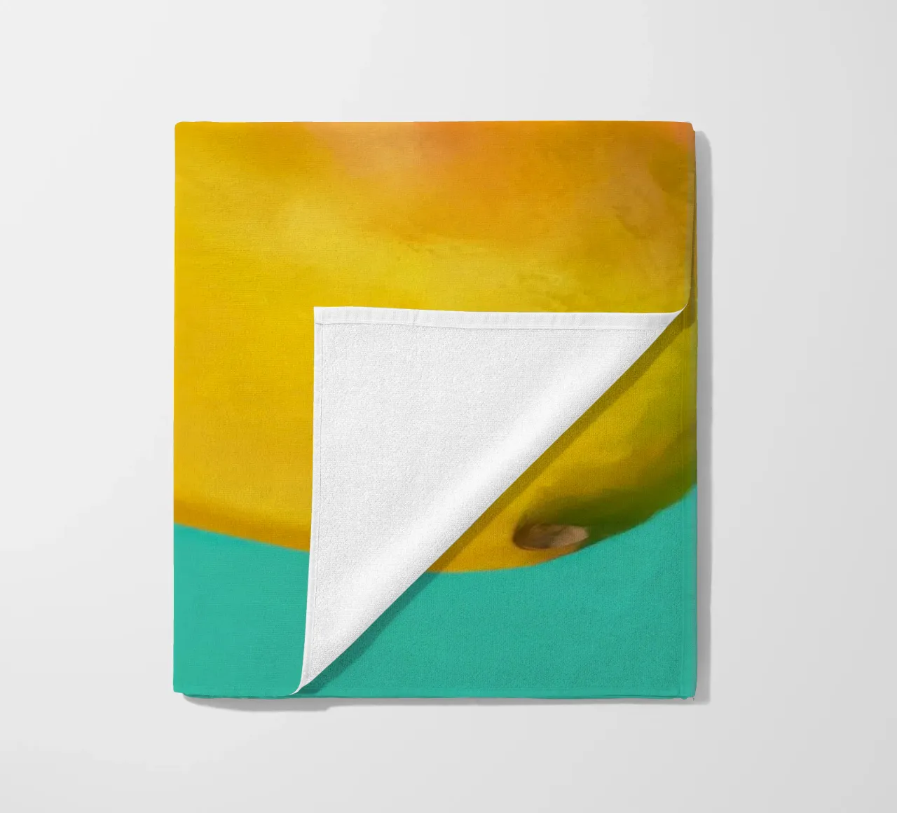 Mango maturo e pittorico telo mare da Frame Aura