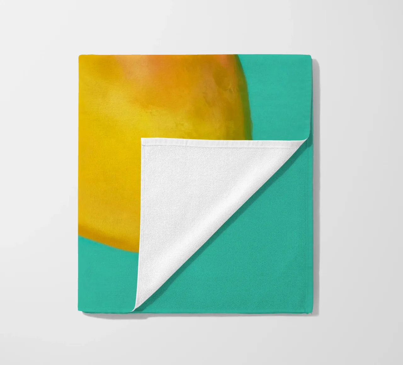 Mango maturo e pittorico telo mare da Frame Aura