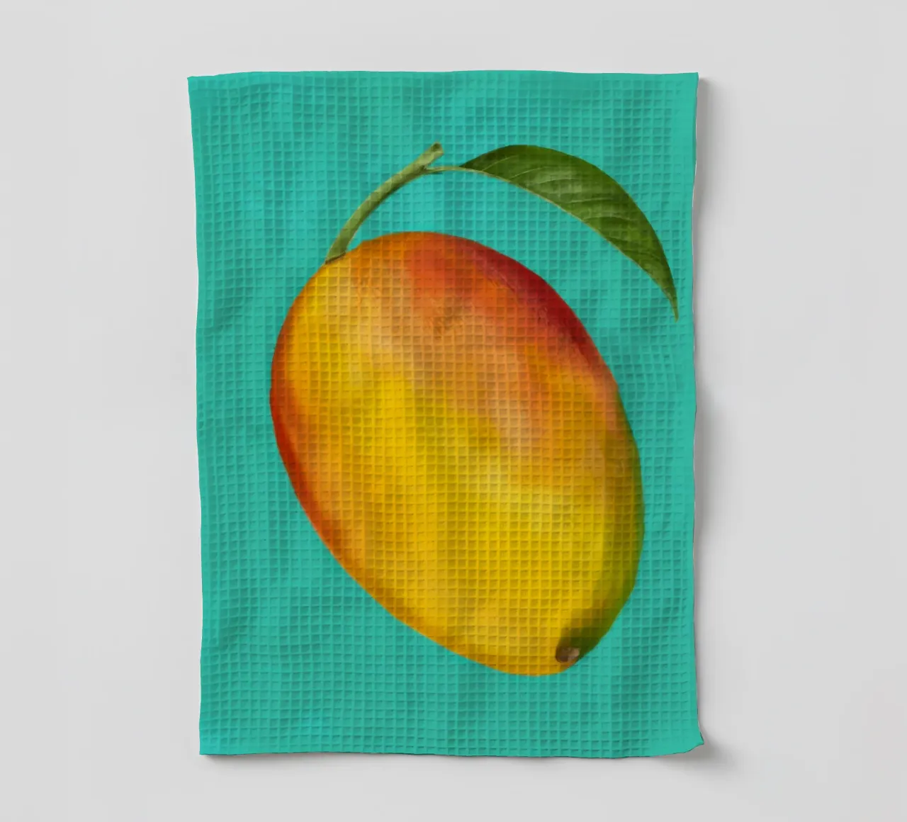 Mango maturo e pittorico canovaccio da cucina da Frame Aura