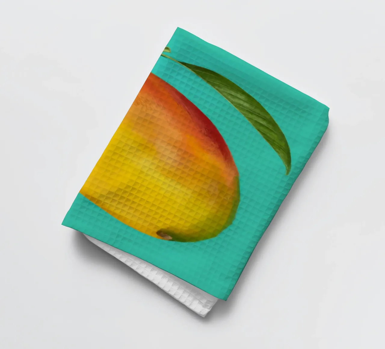 Mango maturo e pittorico canovaccio da cucina da Frame Aura