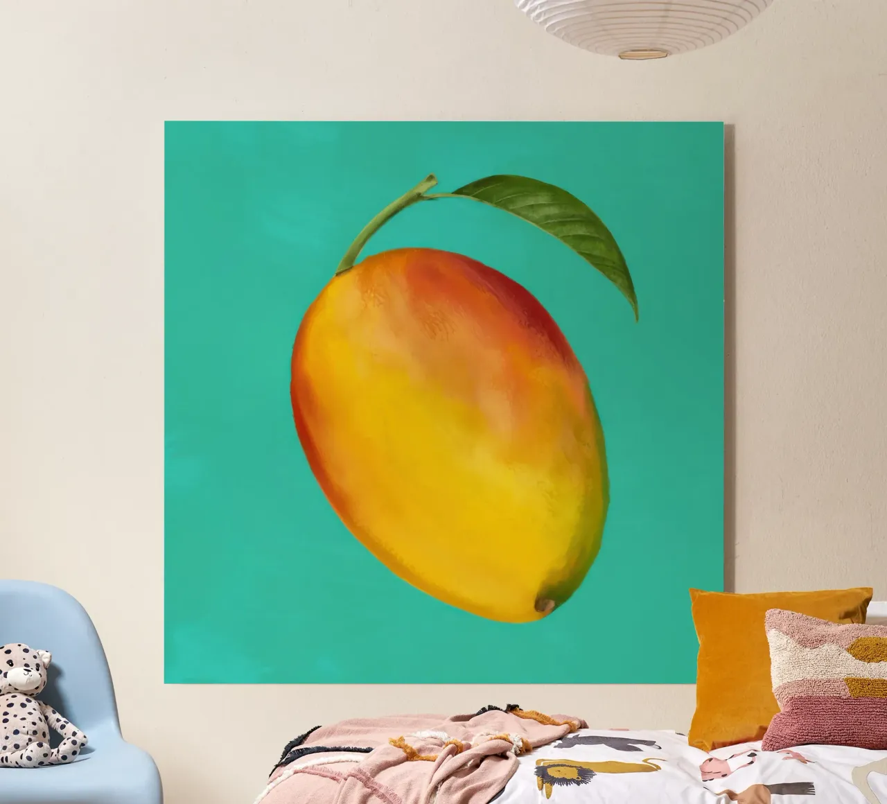 Mango maturo e pittorico plexiglass da Frame Aura