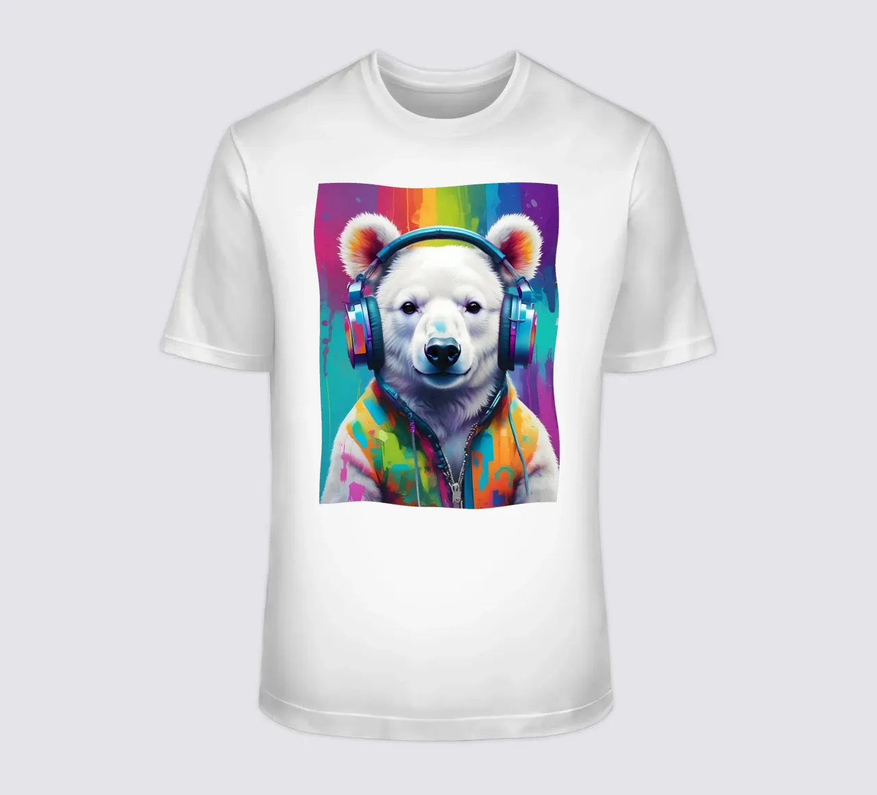 Melomane orso polare t-shirt da MakArena