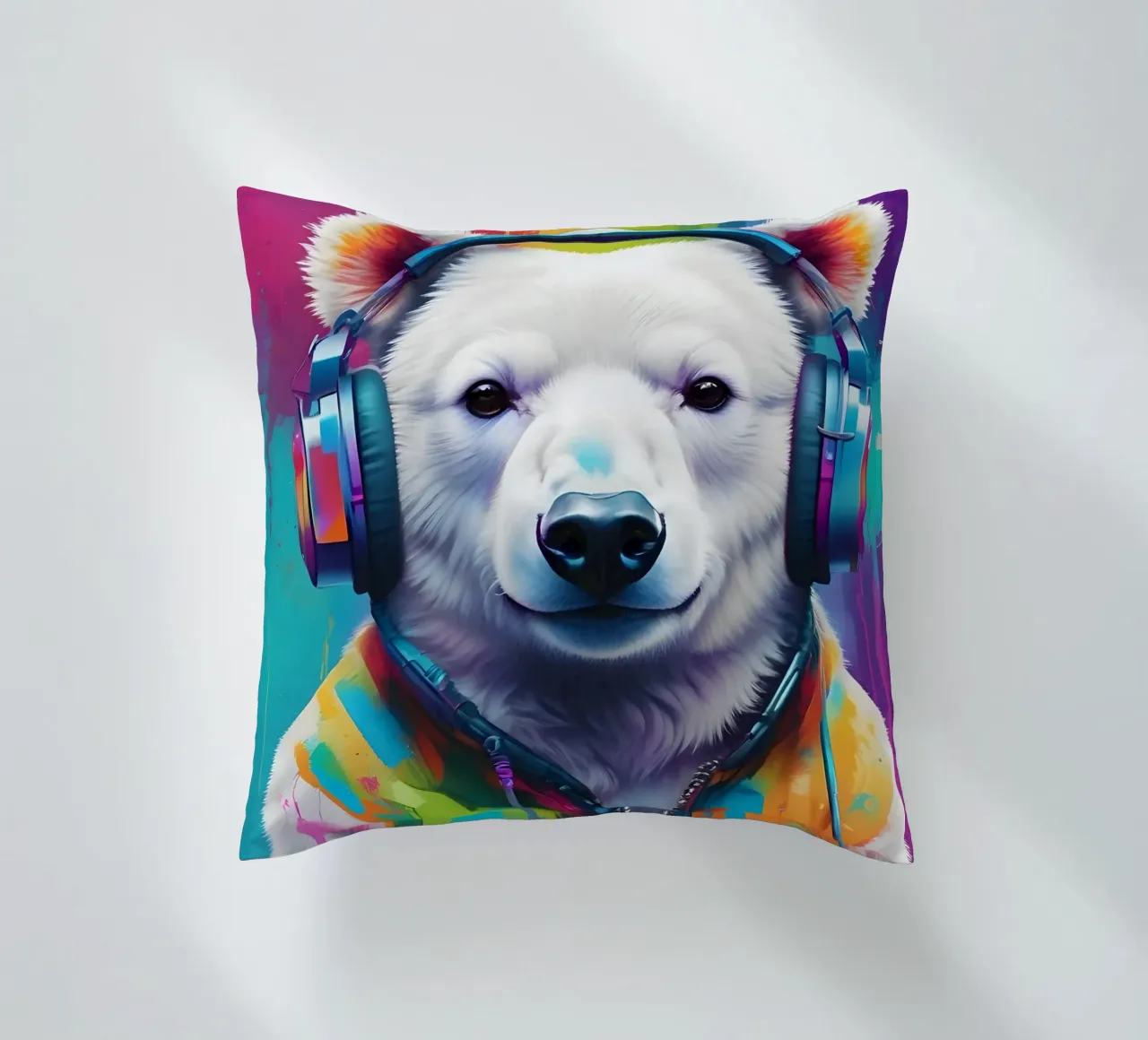 Melomane orso polare cuscino da MakArena