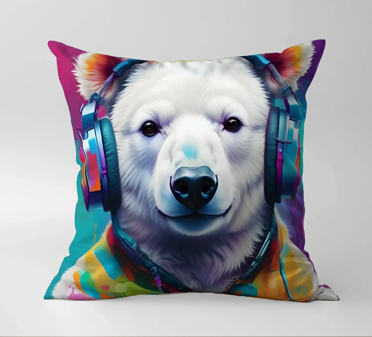 Melomane orso polare cuscino da MakArena