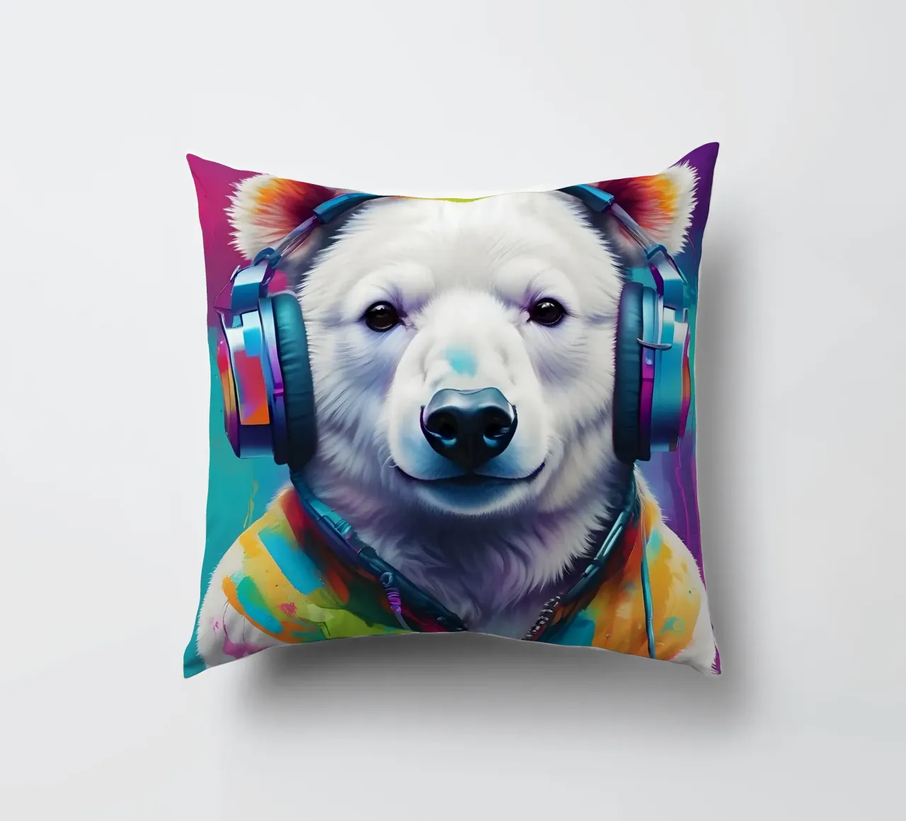 Melomane orso polare cuscino da MakArena