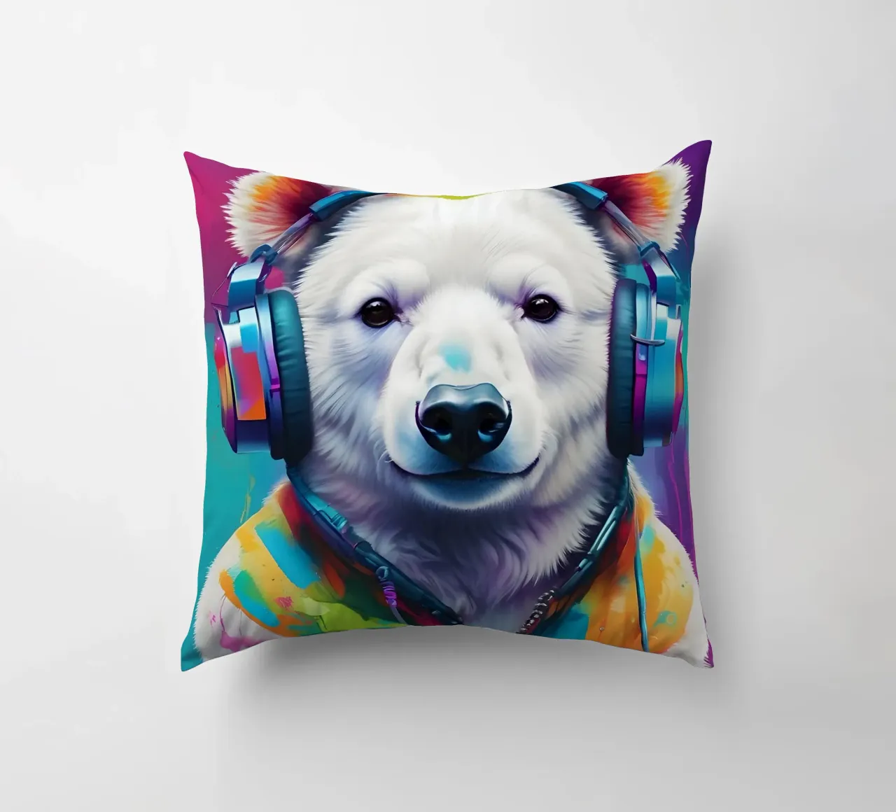 Melomane orso polare cuscino da MakArena