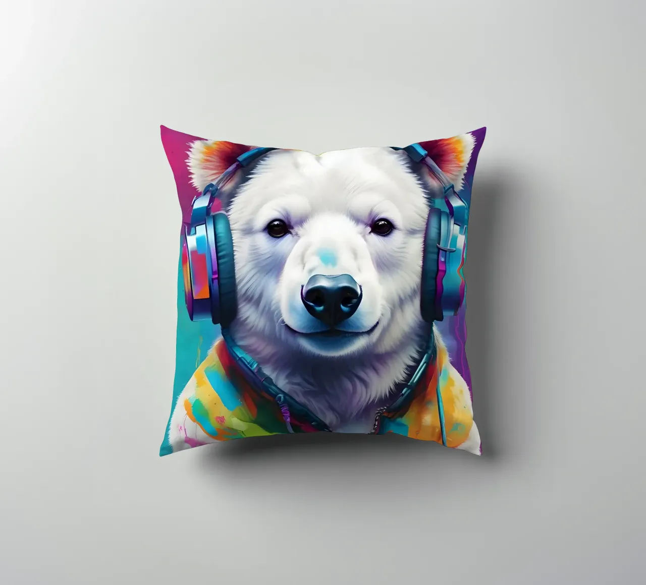 Melomane orso polare cuscino da MakArena