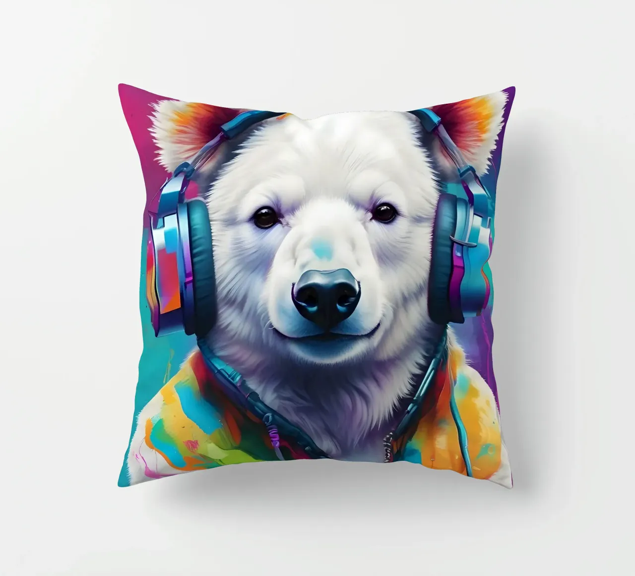 Melomane orso polare cuscino da MakArena