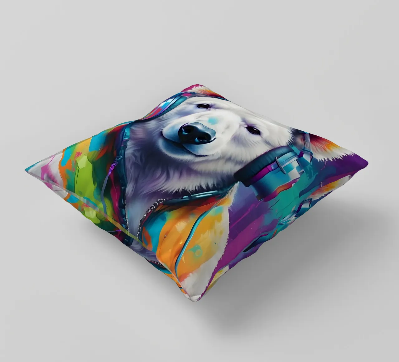 Melomane orso polare cuscino da MakArena