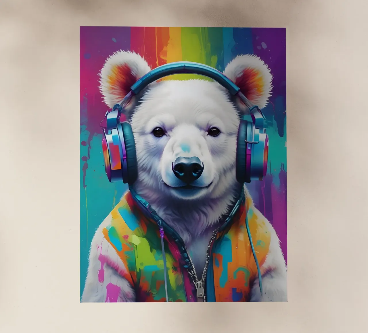 Melomane orso polare pellicola backlit da MakArena