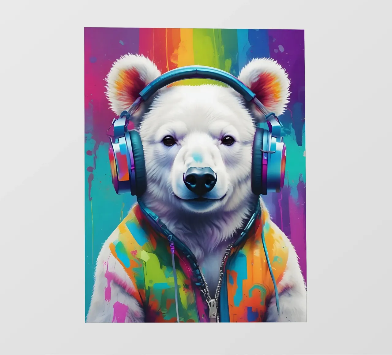 Melomane orso polare telo in pvc da MakArena