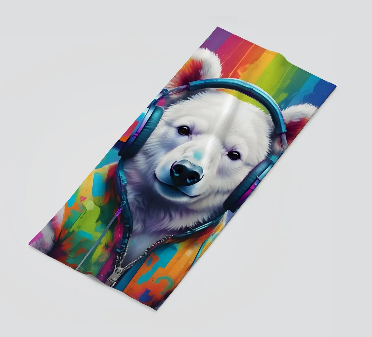 Melomane orso polare telo mare da MakArena