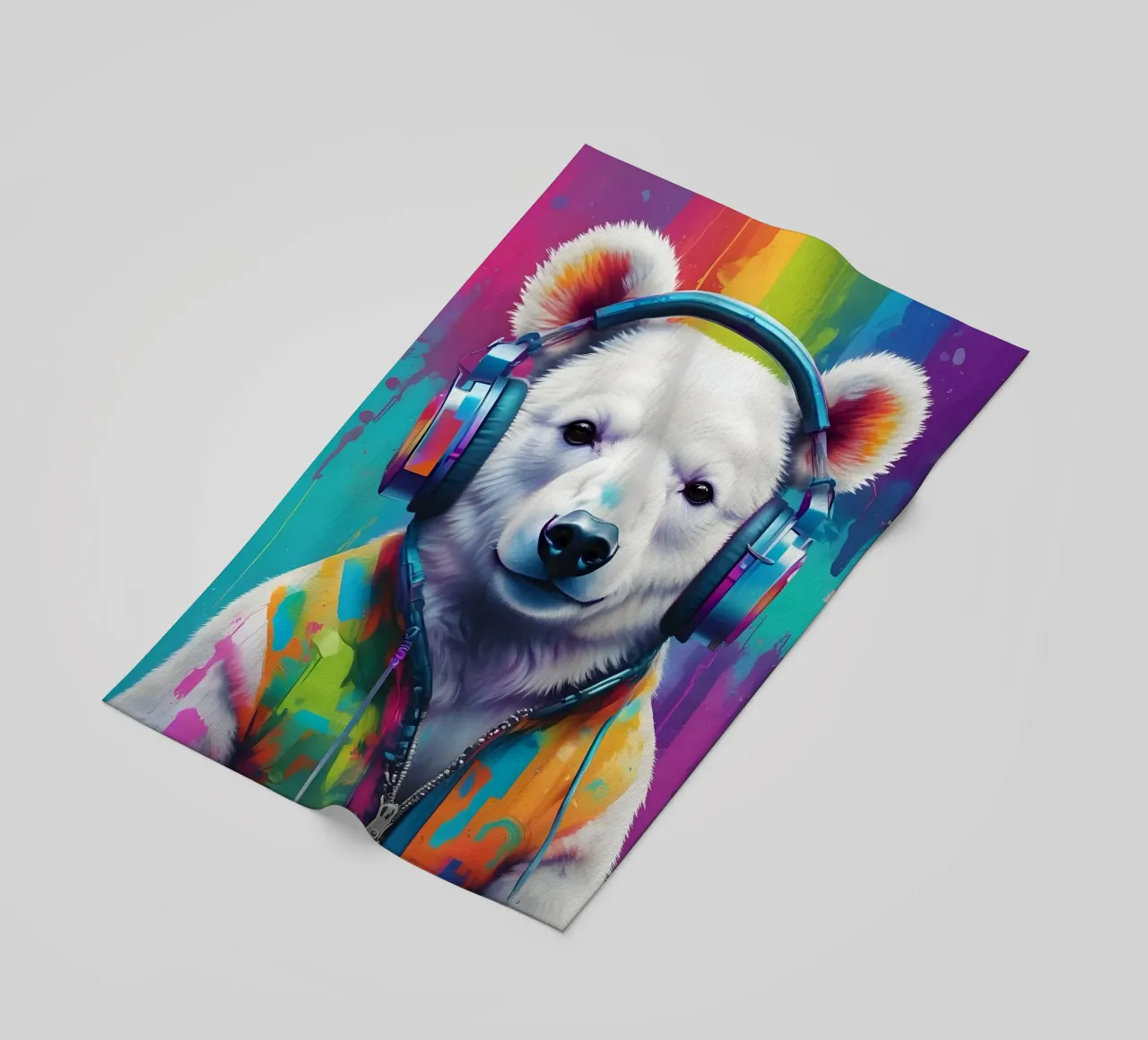 Melomane orso polare telo mare da MakArena