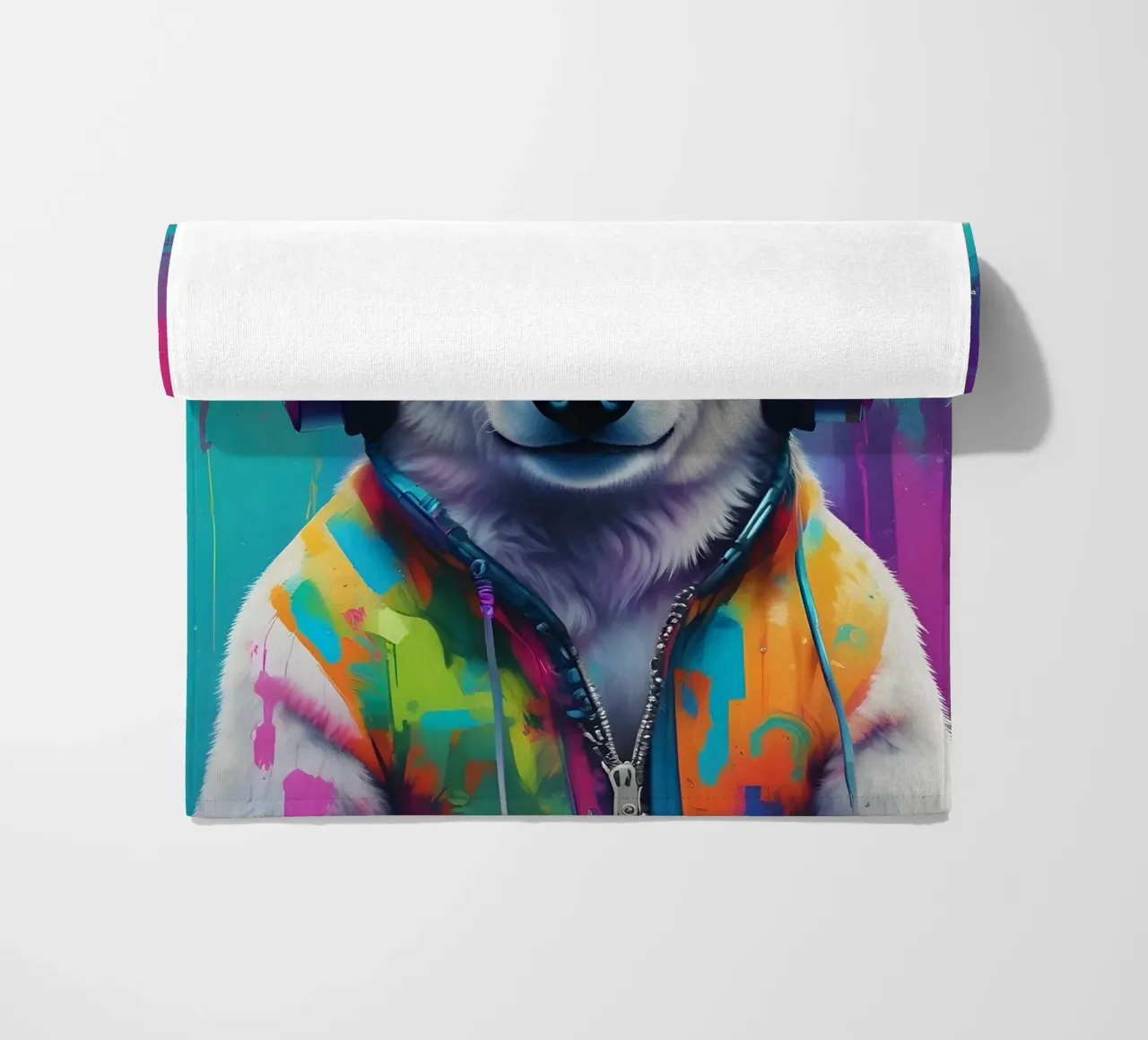 Melomane orso polare telo mare da MakArena