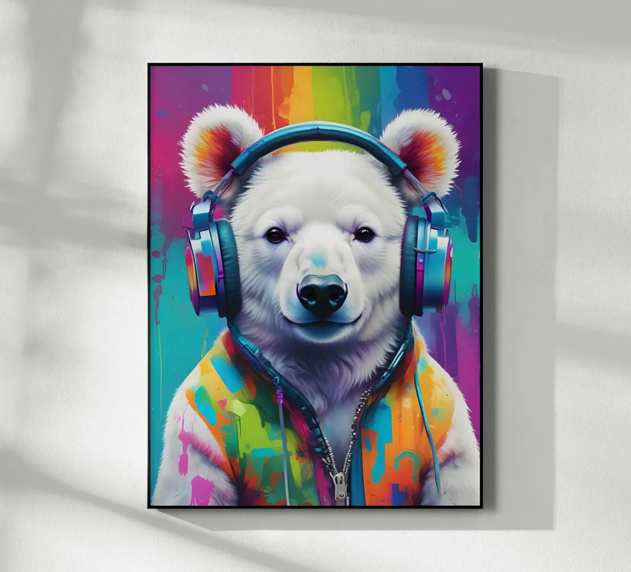 Melomane orso polare plexiglass da MakArena