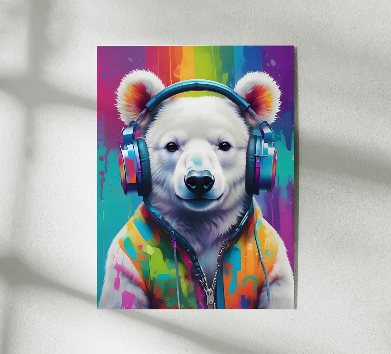 Melomane orso polare plexiglass da MakArena