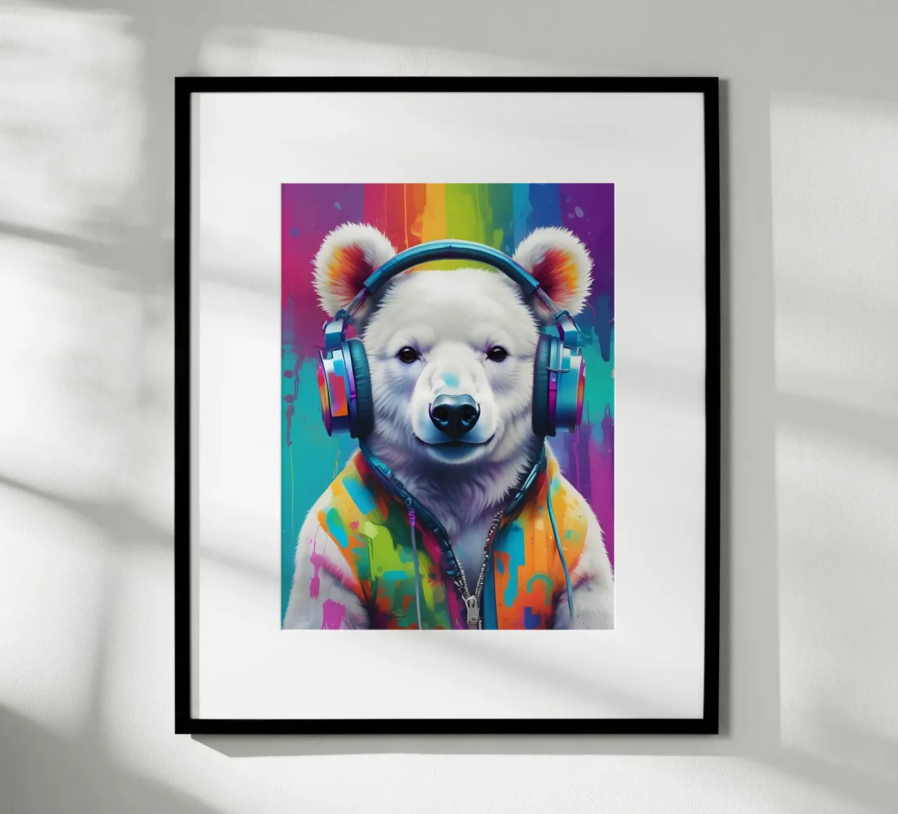 Melomane orso polare carta hahnemühle da MakArena