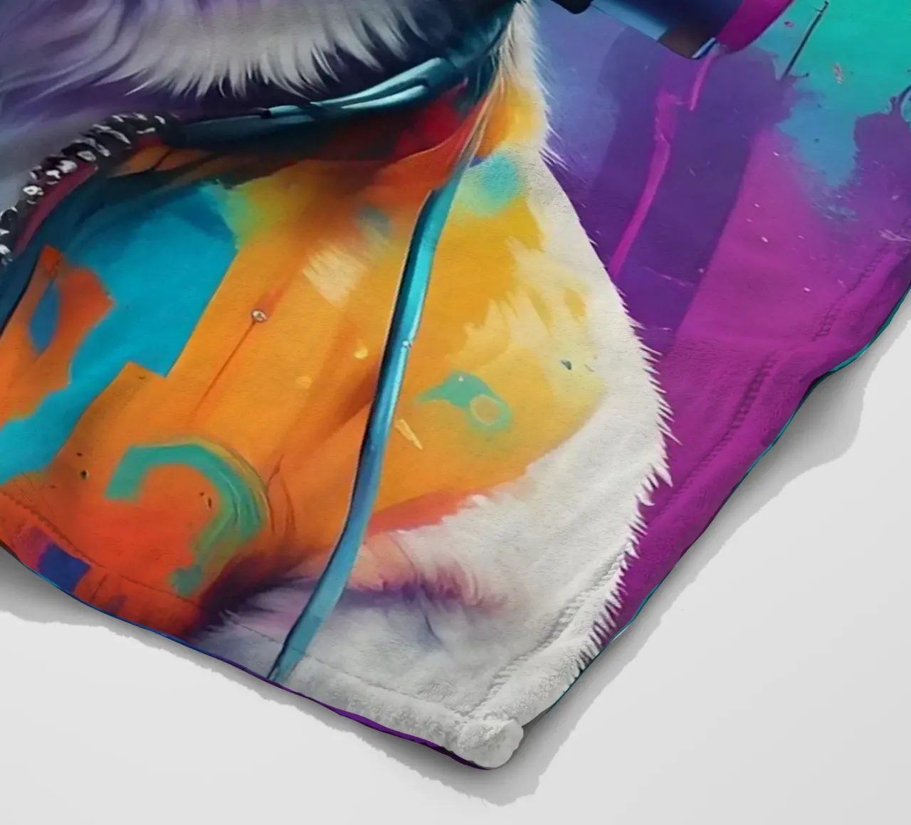 Melomane orso polare coperta in pile da MakArena