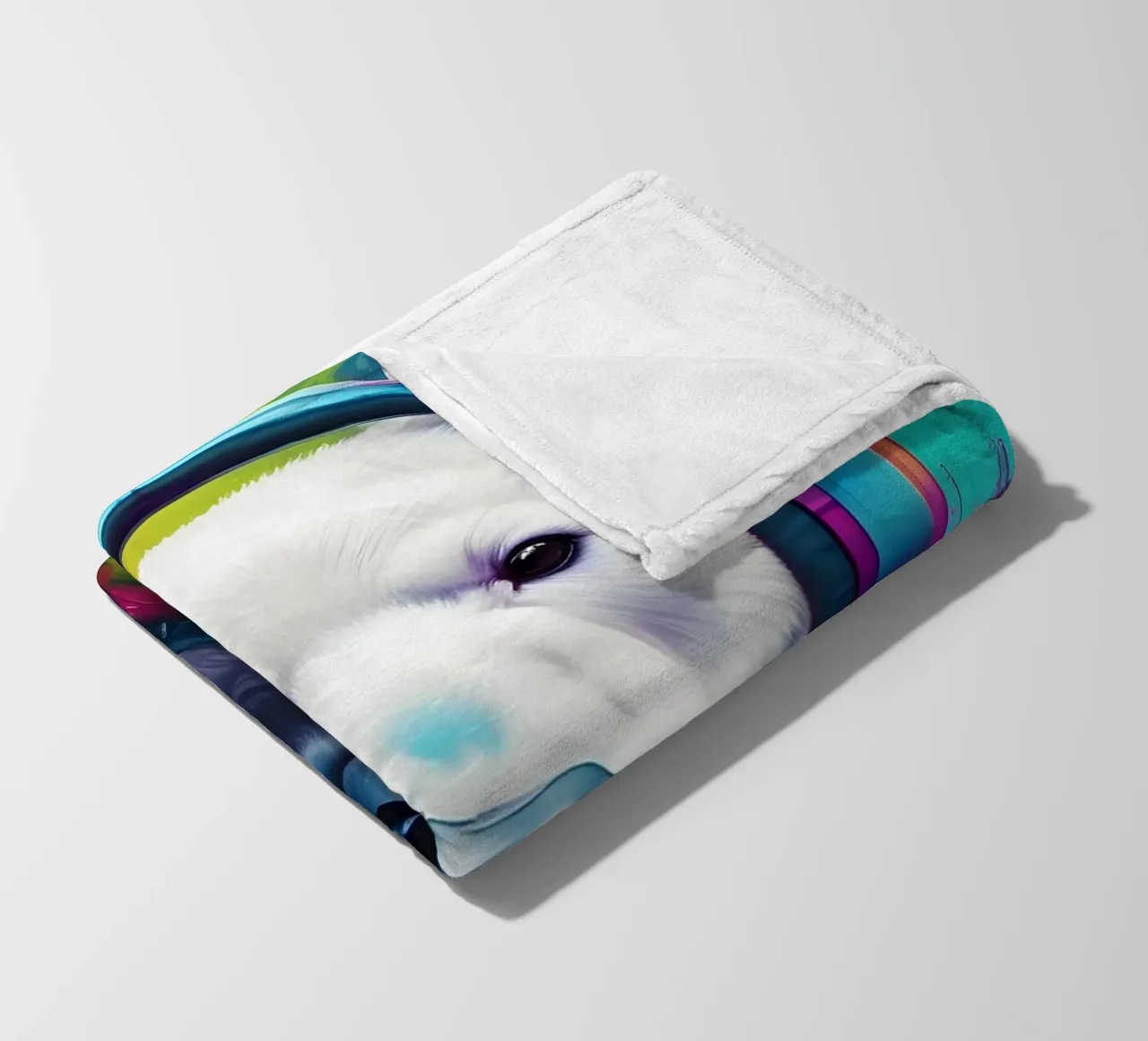 Melomane orso polare coperta in pile da MakArena