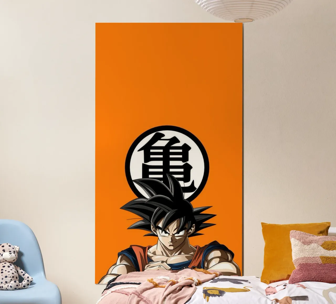 Maglietta classica Son Goku poster con telaio in plastica da sundevilcreative