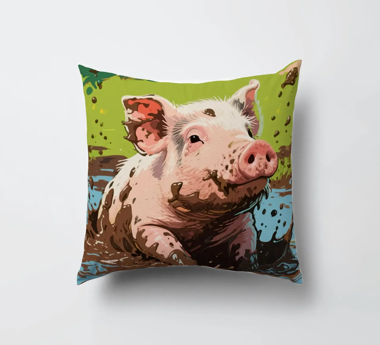 Fango di maiale cuscino da knowledge