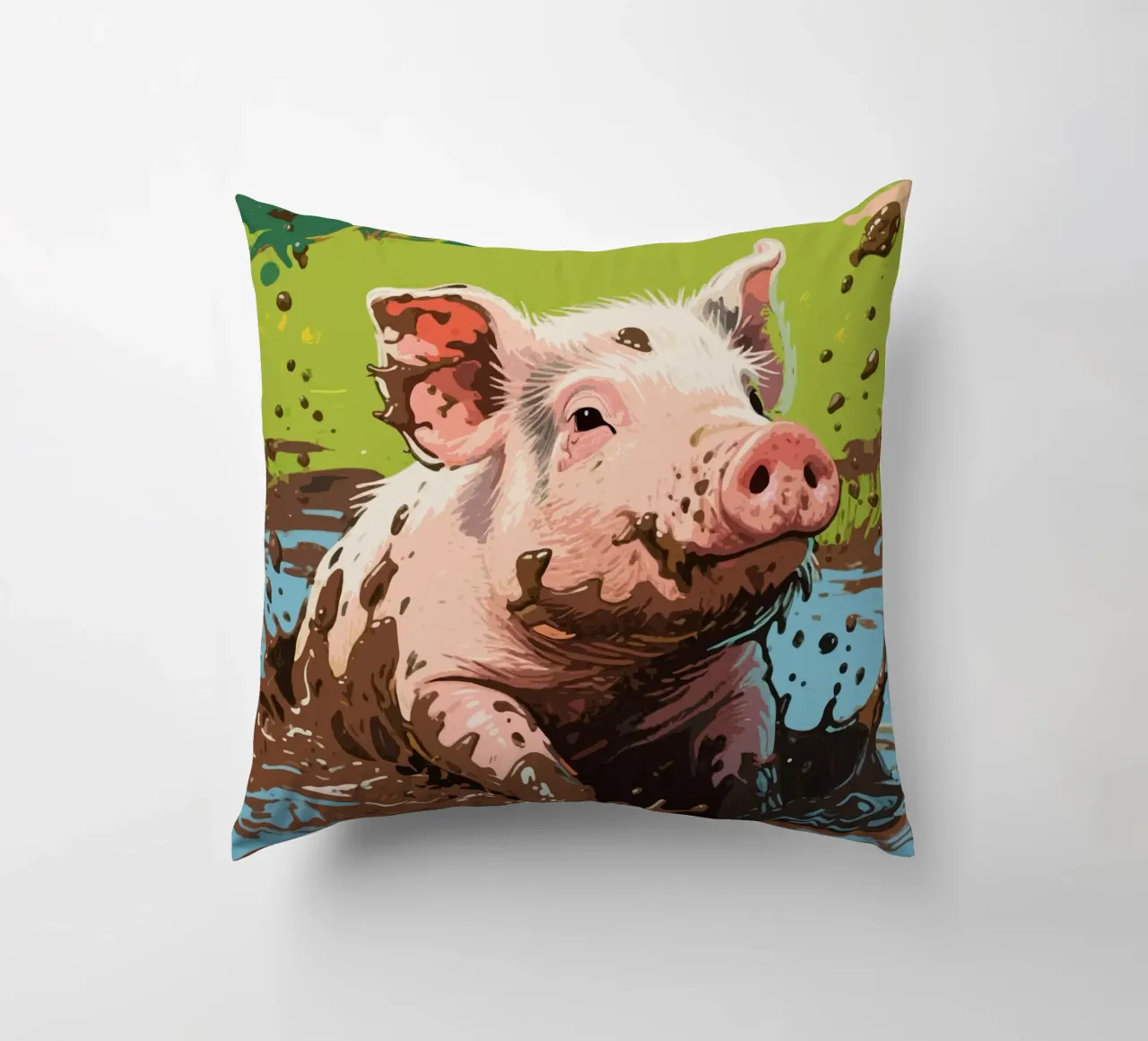 Fango di maiale cuscino da knowledge
