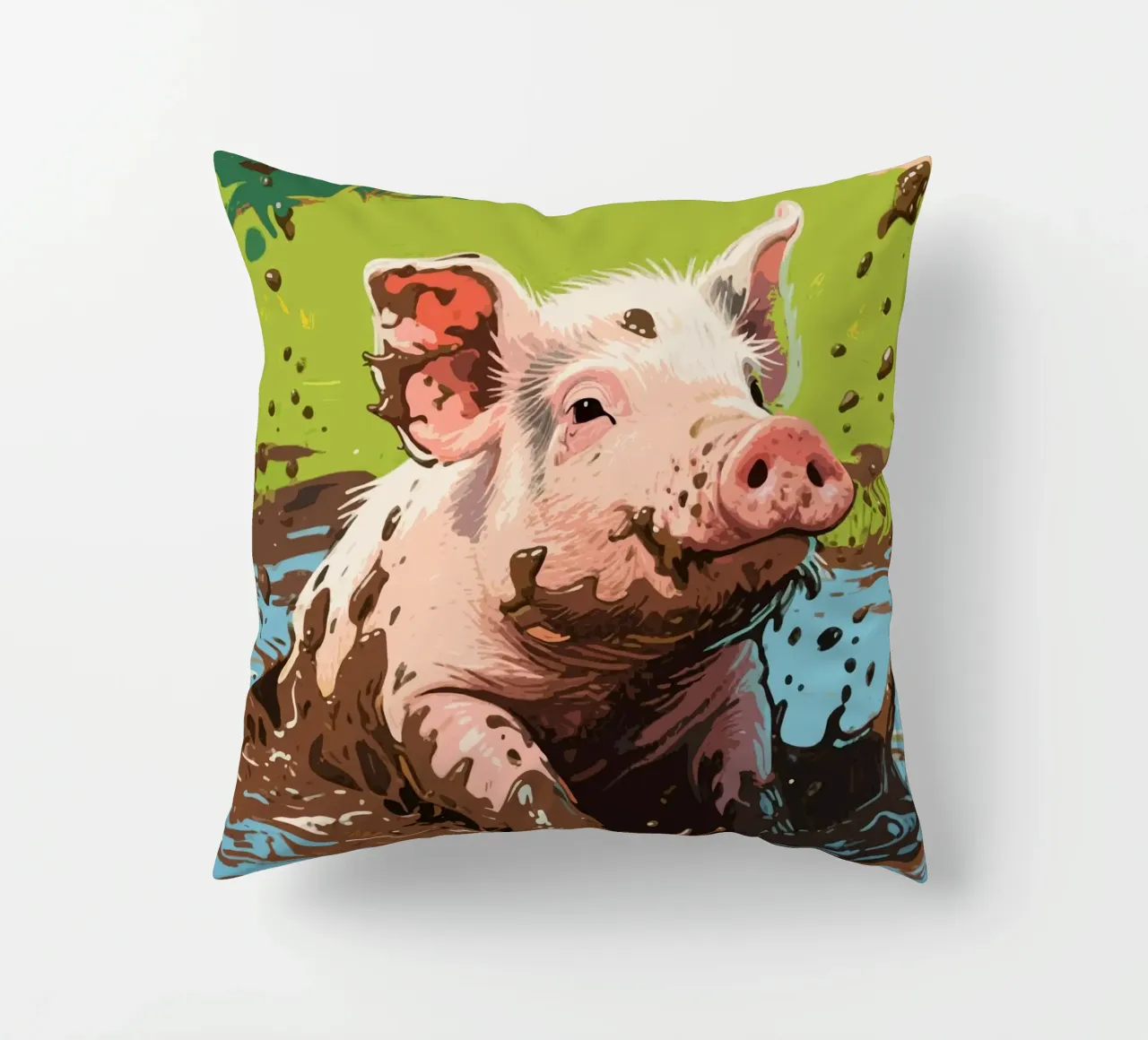 Fango di maiale cuscino da knowledge