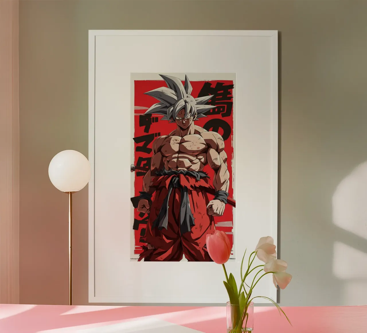 Maglietta classica Super Saiyan Goku poster da sundevilcreative