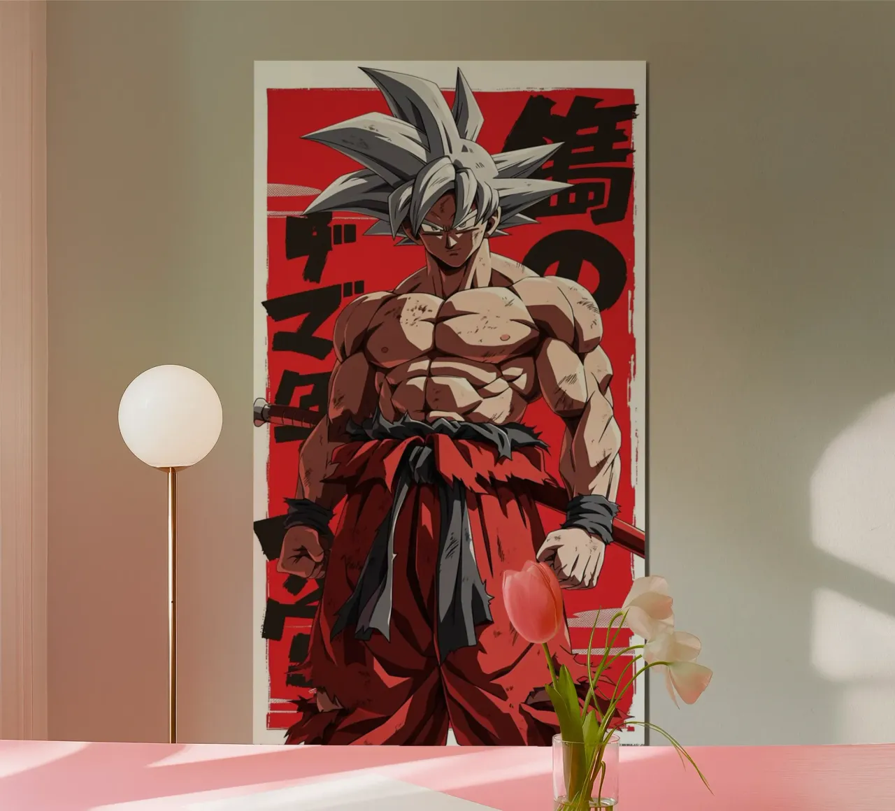Maglietta classica Super Saiyan Goku poster da sundevilcreative