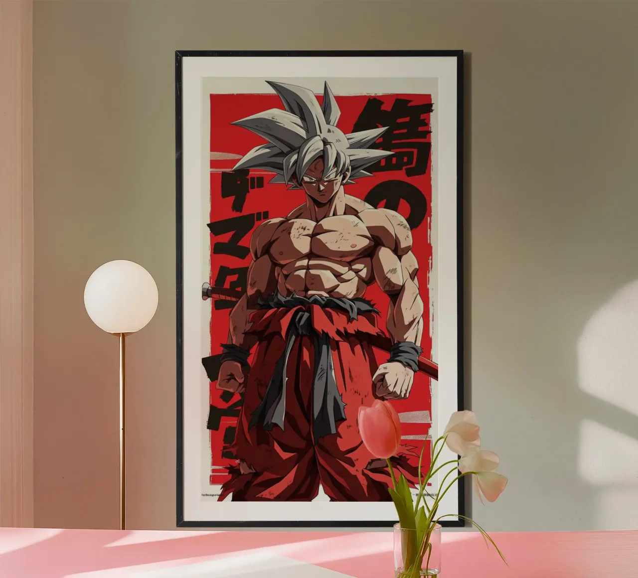 Maglietta classica Super Saiyan Goku poster da sundevilcreative